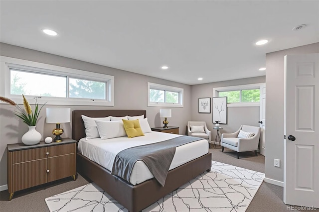 8280 Auburn Ln, Westminster, CO 80031 - bedroom featuring light carpet and recessed lighting