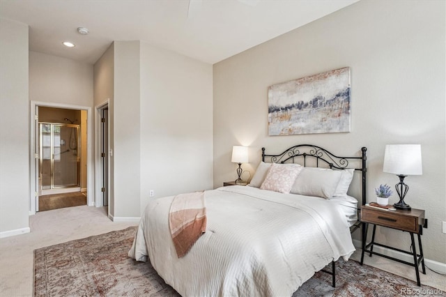 2870 W Riverwalk Cir Unit B, Littleton, CO 80123 - bedroom featuring carpet floors and ensuite bathroom