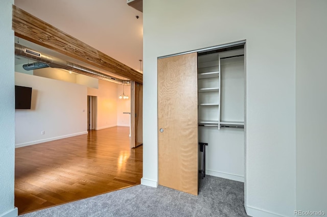 view of closet