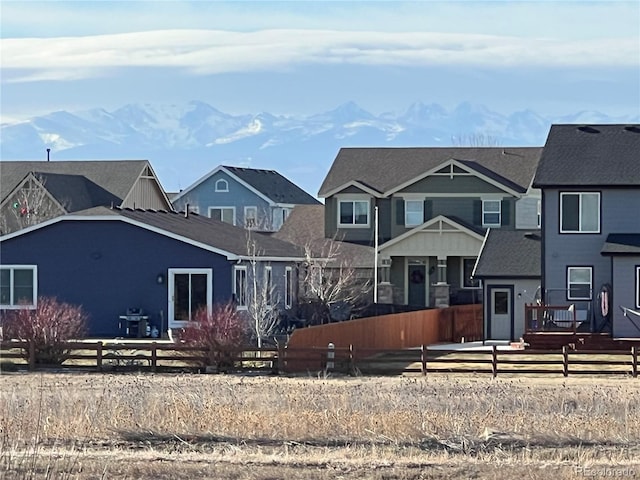 view of front of house