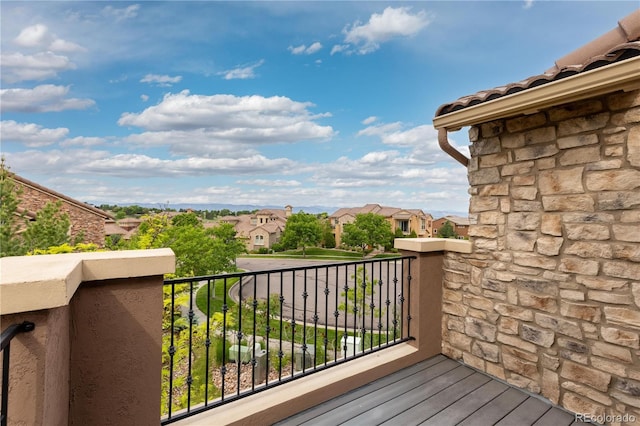 9228 Sori Ln, Highlands Ranch, CO 80126 - balcony featuring a residential view