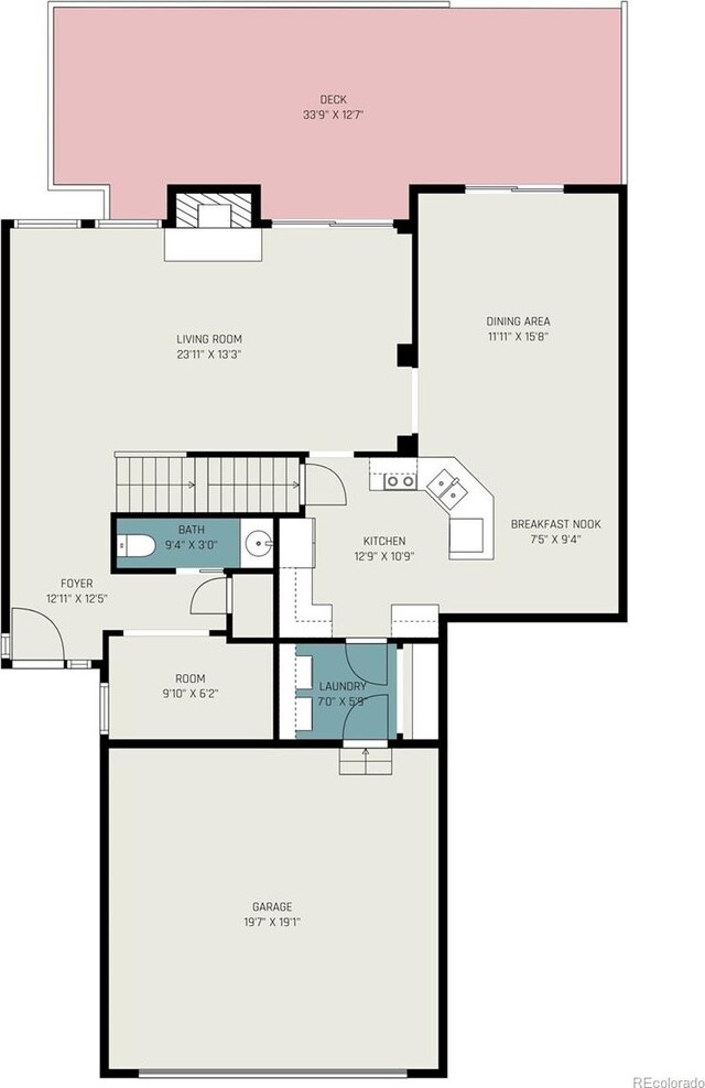 4603 S Abilene Cir, Aurora, CO 80015 - floor plan / room layout