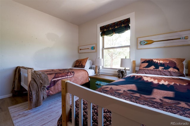 1040 Sheep Ridge Rd, Fairplay, CO 80440 - bedroom featuring wood finished floors and baseboards