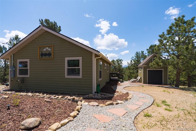 1040 Sheep Ridge Rd, Fairplay, CO 80440 - view of home's exterior featuring an outdoor structure