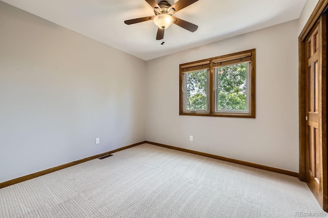16247 E Belleview Pl, Centennial, CO 80015 - unfurnished bedroom featuring light colored carpet and a ceiling fan