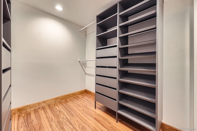 16247 E Belleview Pl, Centennial, CO 80015 - walk in closet with light wood-style flooring