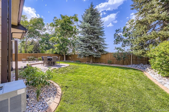 16247 E Belleview Pl, Centennial, CO 80015 - fenced backyard with a patio