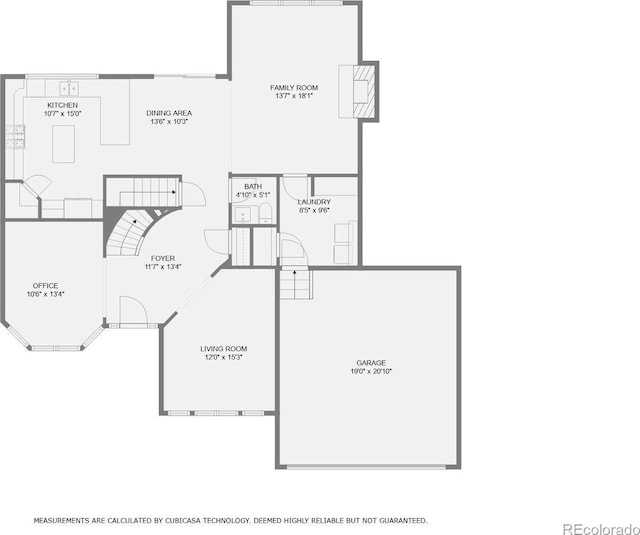 16247 E Belleview Pl, Centennial, CO 80015 - view of home floor plan