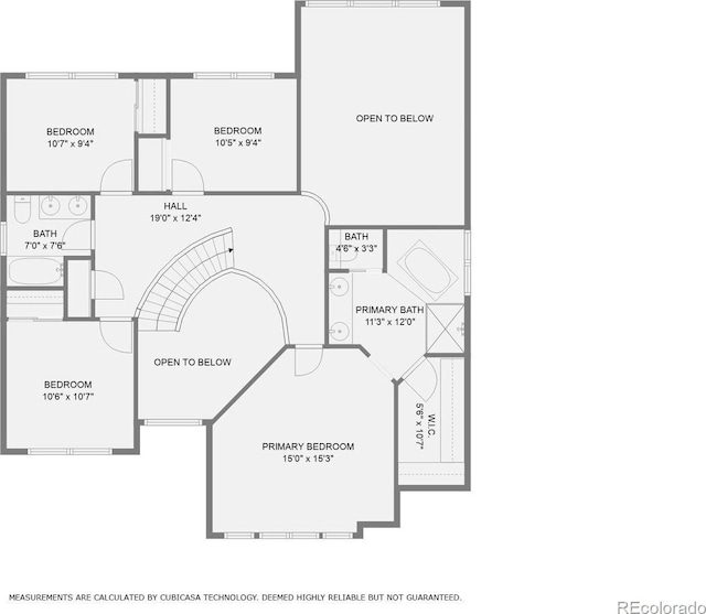 16247 E Belleview Pl, Centennial, CO 80015 - view of floor plan / room layout