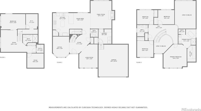 16247 E Belleview Pl, Centennial, CO 80015 - view of floor plan / room layout
