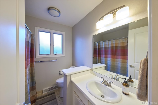3820 S Harlan St, Denver, CO 80235 - bathroom featuring vanity, tile patterned flooring, and a shower with shower curtain