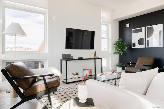 2880 Zuni St Unit 404, Denver, CO 80211 - living area with plenty of natural light