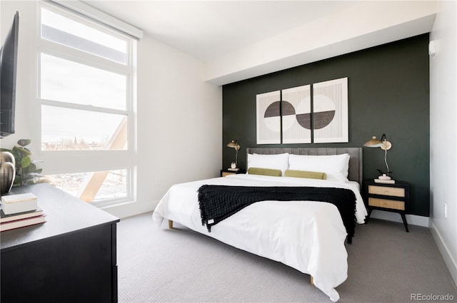 2880 Zuni St Unit 404, Denver, CO 80211 - bedroom with multiple windows and carpet flooring