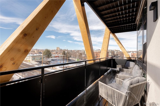 2880 Zuni St Unit 404, Denver, CO 80211 - balcony with a view of city