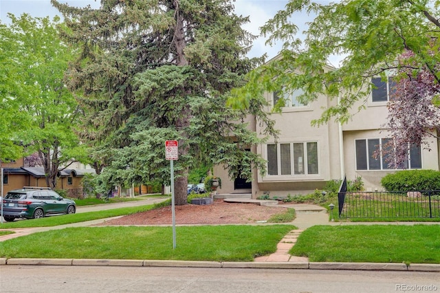 490 Jackson St, Denver, CO 80206 - view of front of home with stucco siding