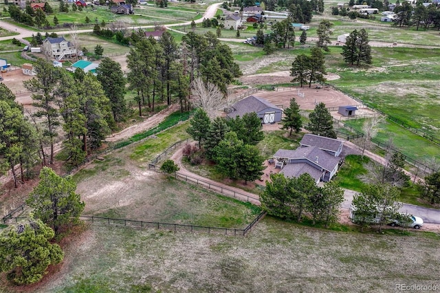 drone / aerial view