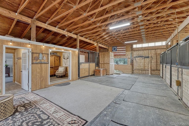 view of stable