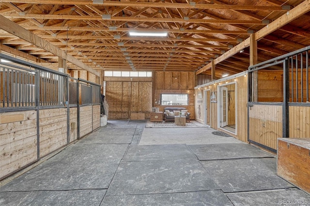 view of stable