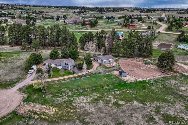 drone / aerial view