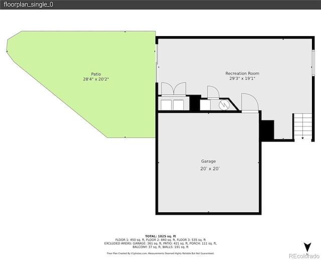 240 S Oak Hill St, Aurora, CO 80018 - home floor plan