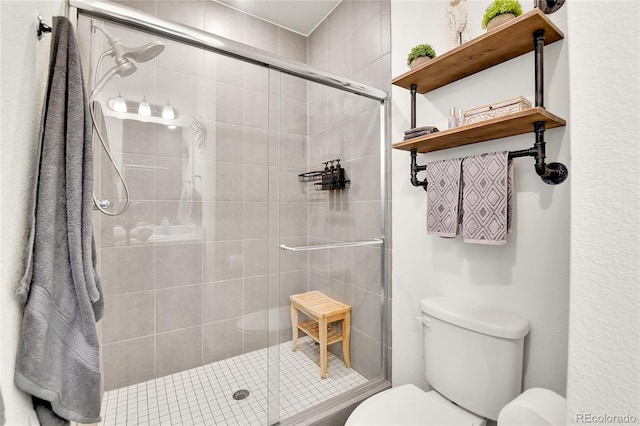 240 S Oak Hill St, Aurora, CO 80018 - full bathroom with toilet and a shower stall
