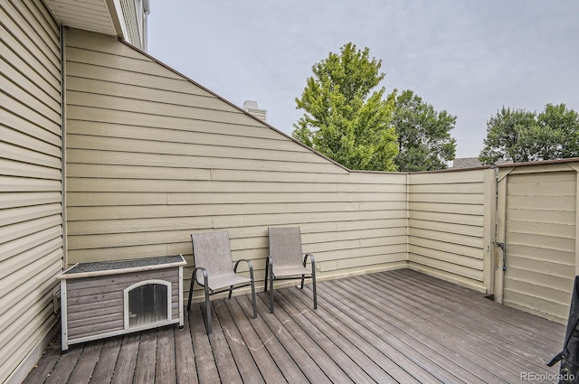 7640 S Monaco Cir W, Centennial, CO 80112 - view of wooden deck