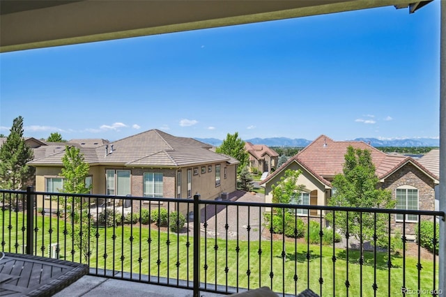 12121 Bryant St, Westminster, CO 80234 - balcony featuring a residential view and a mountain view
