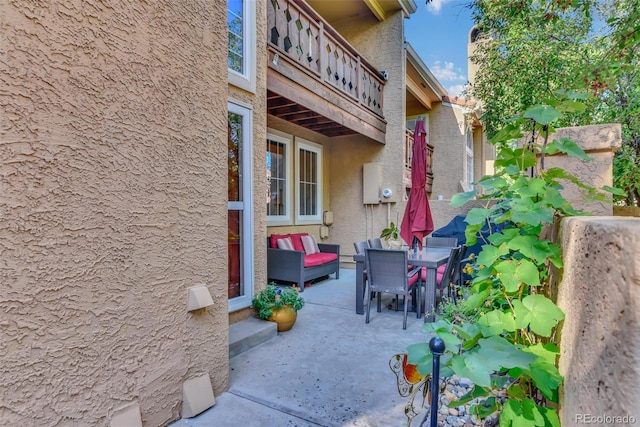 8747 Mesquite Row, Lone Tree, CO 80124 - patio / terrace with a patio and outdoor lounge area