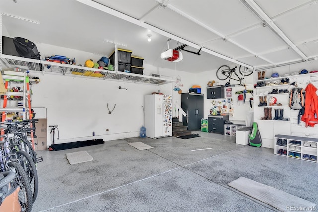 8747 Mesquite Row, Lone Tree, CO 80124 - garage featuring a garage door opener
