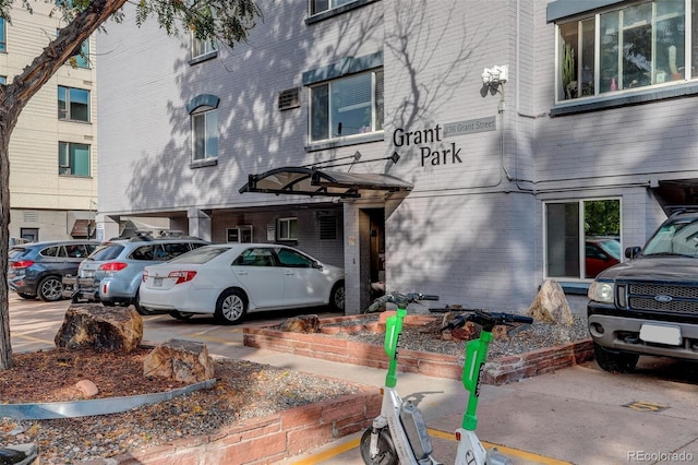 336 N Grant St Unit 206, Denver, CO 80203 - exterior space with brick siding
