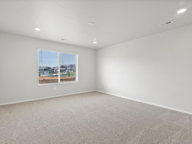 1134 Thunder Pass Rd, Severance, CO 80550 - unfurnished room with carpet and recessed lighting