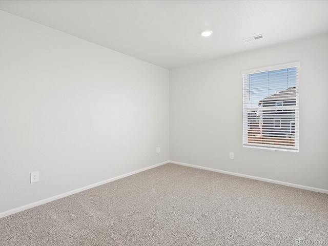 1134 Thunder Pass Rd, Severance, CO 80550 - carpeted empty room featuring baseboards and recessed lighting