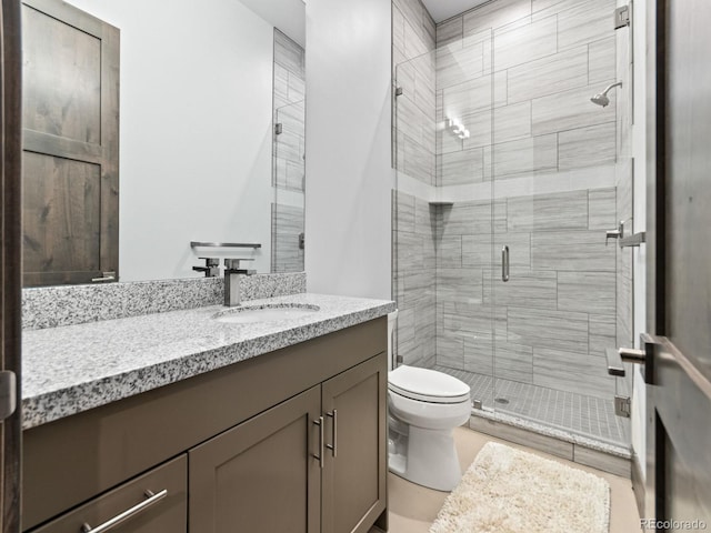 12947 Lazy Dog Ln, Littleton, CO 80127 - full bath with vanity and a stall shower