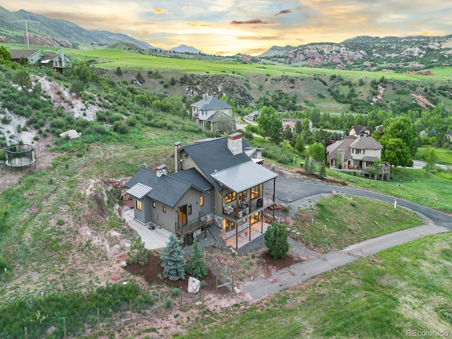 12947 Lazy Dog Ln, Littleton, CO 80127 - view of subject property featuring mountains