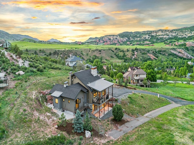 12947 Lazy Dog Ln, Littleton, CO 80127 - view of subject property with a mountainous background