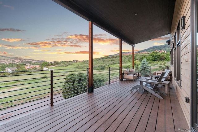 12947 Lazy Dog Ln, Littleton, CO 80127 - view of deck