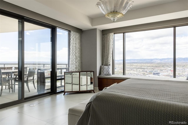 1133 14th St Unit 3430, Denver, CO 80202 - bedroom with a mountain view and access to outside