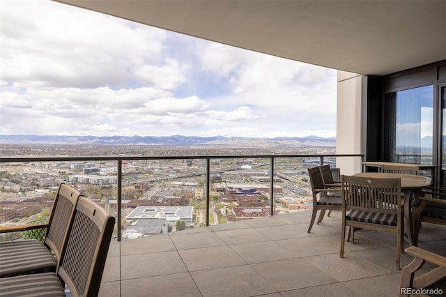 1133 14th St Unit 3430, Denver, CO 80202 - balcony featuring a mountain view