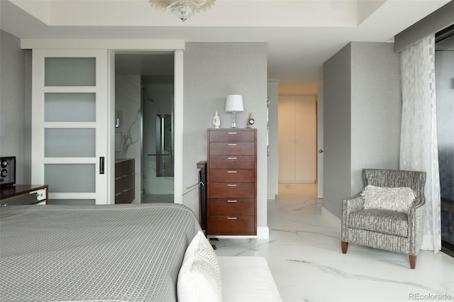 1133 14th St Unit 3430, Denver, CO 80202 - bedroom featuring marble finish floor