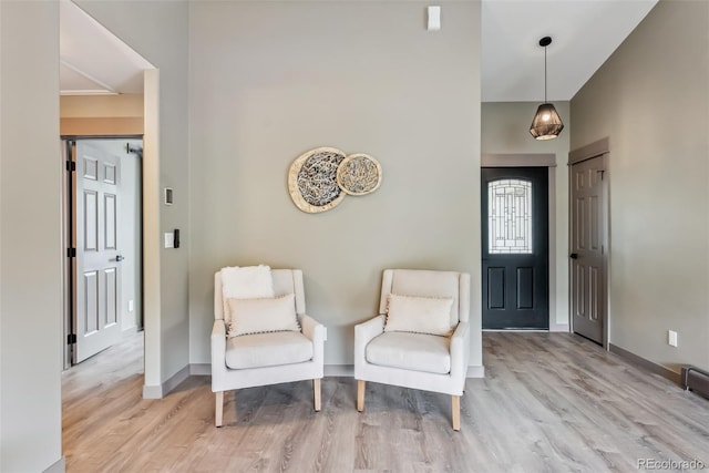 143 Brady Rd, Buena Vista, CO 81211 - entrance foyer featuring wood finished floors and baseboards