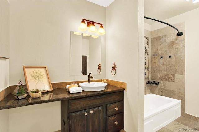 7755 E Quincy Ave Unit 206, Denver, CO 80237 - bathroom featuring vanity and shower / bathtub combination