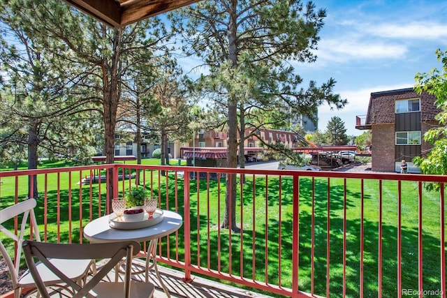 7755 E Quincy Ave Unit 206, Denver, CO 80237 - view of balcony