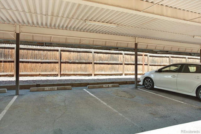 7755 E Quincy Ave Unit 206, Denver, CO 80237 - garage featuring covered parking