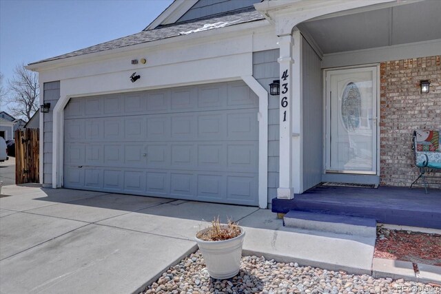 4361 Kirk Ct, Denver, CO 80249 - exterior space featuring concrete driveway