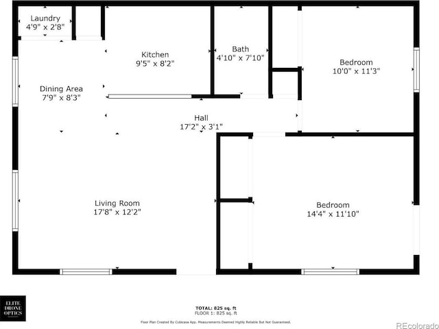 3226 W Girard Ave Unit D, Englewood, CO 80110 - property floor plan