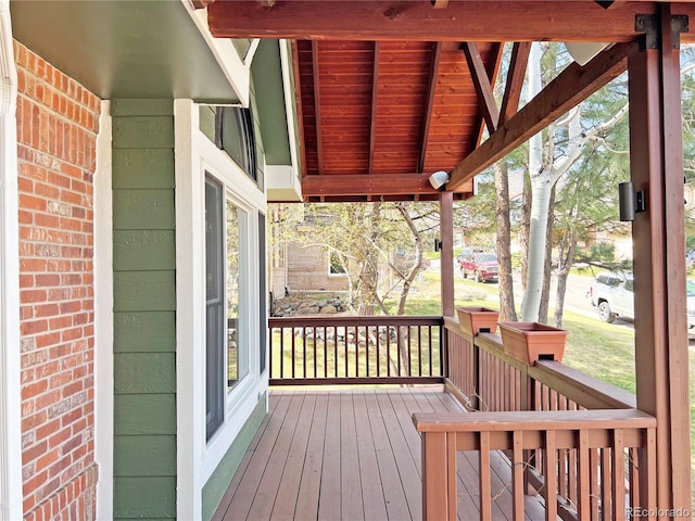 27 Buckthorn Dr, Littleton, CO 80127 - view of wooden deck