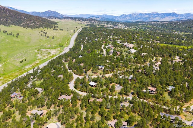 2907 Hiwan Dr, Evergreen, CO 80439 - view of property location with a mountainous background