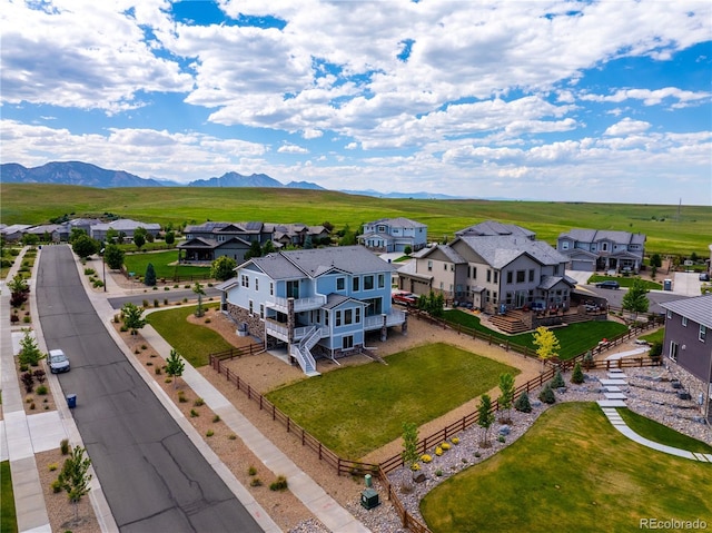 9566 Poppy Way, Arvada, CO 80007 - aerial perspective of suburban area featuring a mountain backdrop