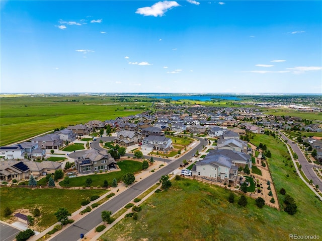 9566 Poppy Way, Arvada, CO 80007 - aerial overview of property's location featuring nearby suburban area and a nearby body of water