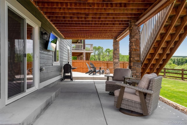 11817 Phoebe St, Parker, CO 80134 - fenced backyard featuring a patio